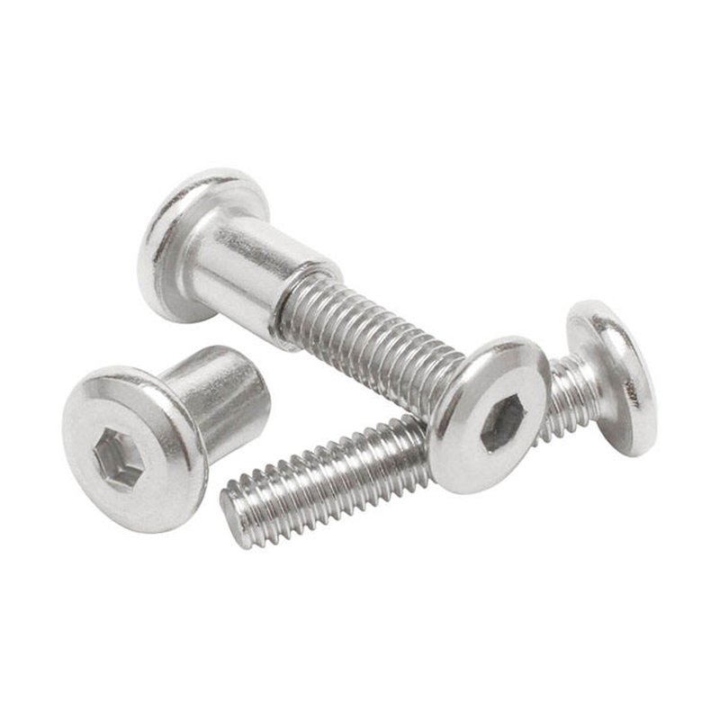 Chicago Screws hex socket barrel bolts and nuts with flat countersunk heads 3
