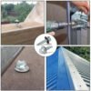 DIN7504 stainless steel self-drilling screw with hex washer head and EPDM bonded washer 2