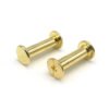 Flat Head Chicago Screw Rivets for Leather/Belt/ Wallet/Handbag