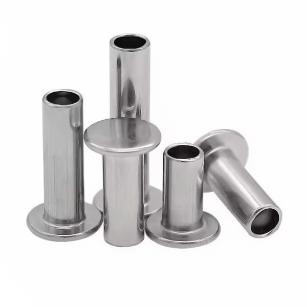 Flat Round Oval Truss Head Half Semi Tubular Hollow Rivet 01 Flat Round Oval Truss Head Half Semi Tubular Hollow Rivet