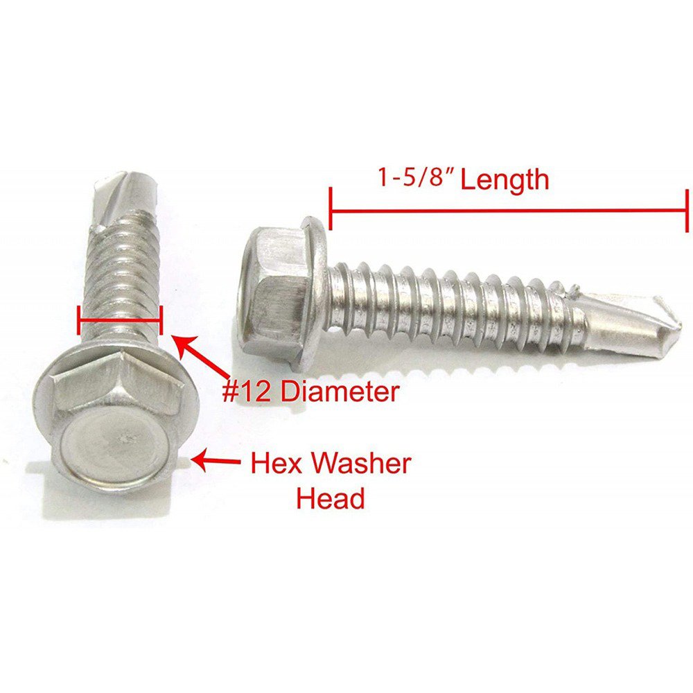 Hex Washer Head Self Drilling Screws