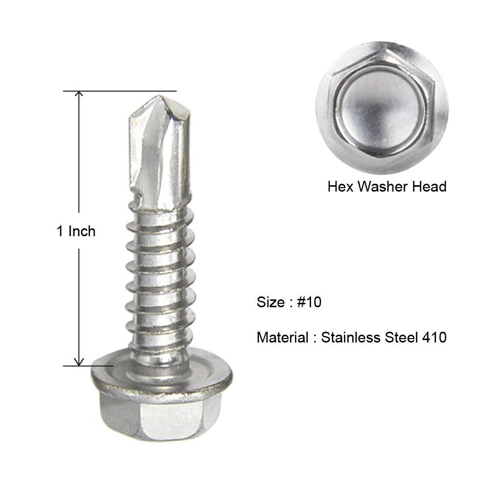 Hex Washer Head Self Drilling Screws