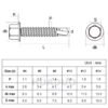 Hex Washer Head Self Drilling Screws