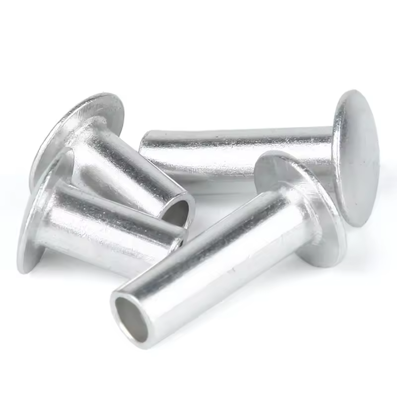 Oval Head Semi Tubular Hollow Rivets 01 Oval Head Semi Tubular Hollow Rivets