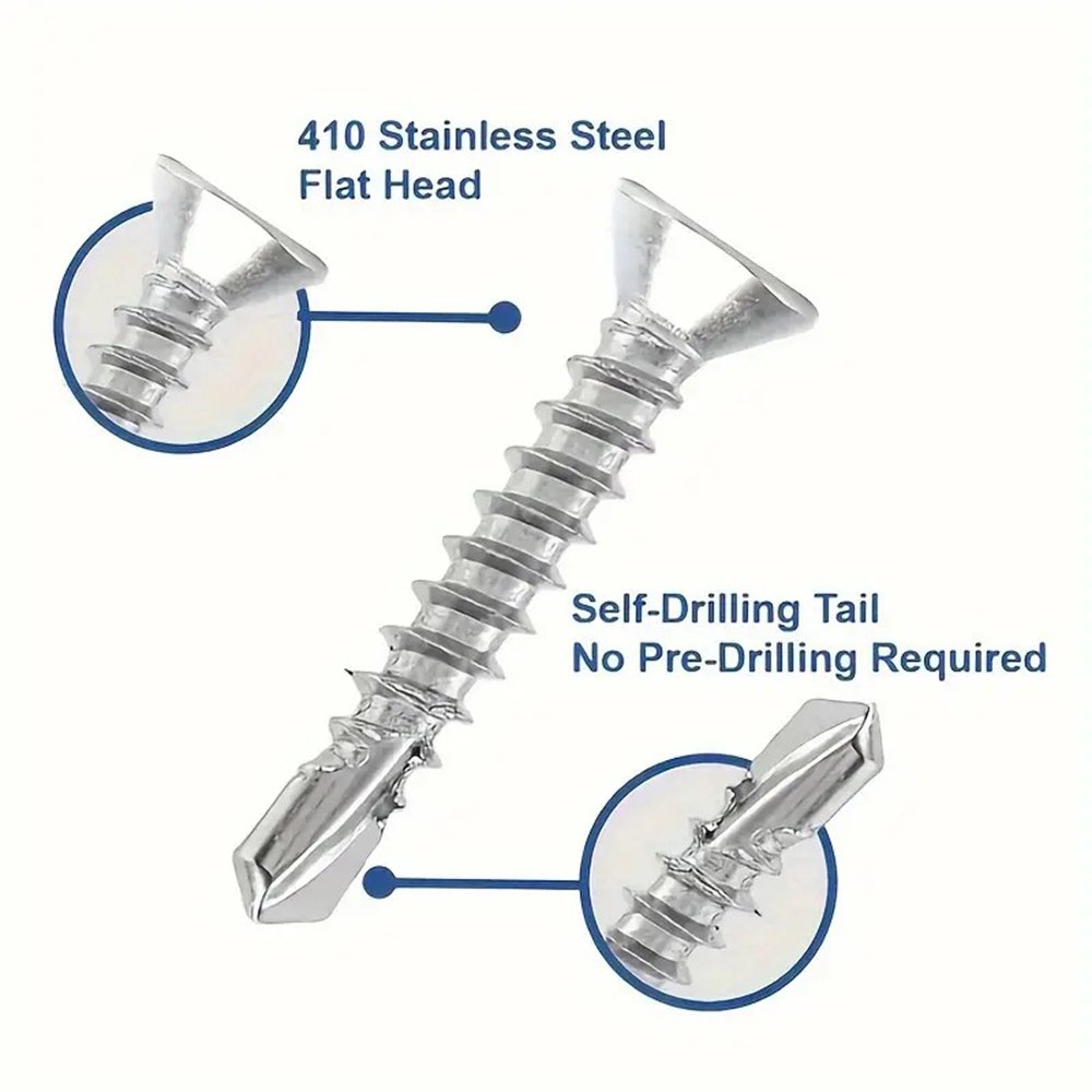 Phillips Countersunk Head Self Drilling Screw