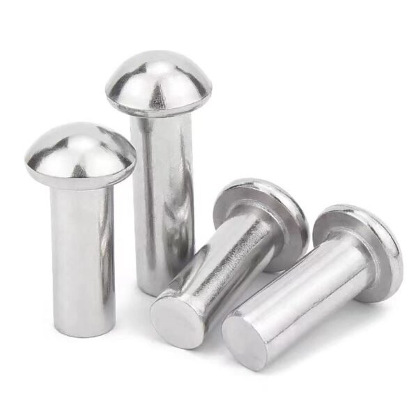 Round Mushroom Oval Brazier Head Solid Rivet