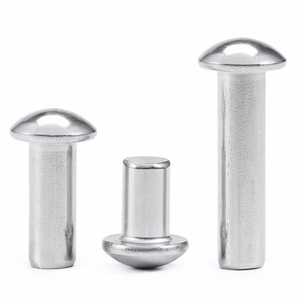 Round Mushroom Oval Brazier Head Solid Rivet