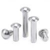 Round Mushroom Oval Brazier Head Solid Rivet