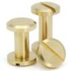 Stainless Steel Flat Slotted Chicago Screws for Furniture Assembly