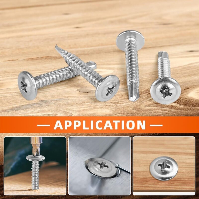 Wafer Truss Phillips Head Sheet Metal Screw