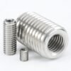 Allen socket blind grub set screw insert nut, stainless steel, DIN916, hex socket