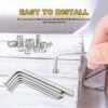 Allen socket blind grub set screw insert nut, stainless steel, DIN916, hex socket 3