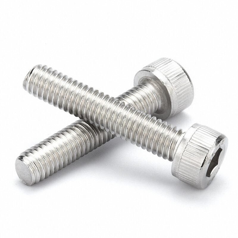 Allen Socket Cap Head Screw Hexagon Knurled Bolt
