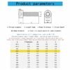 Allen Socket Cap Head Screw Hexagon Knurled Bolt 07 Allen Socket Cap Head Screw Hexagon Knurled Bolt