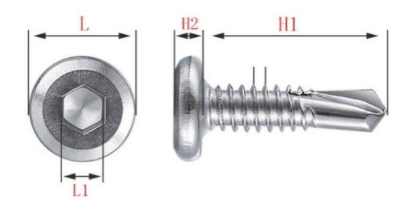 Allen-Socket-Drive-Screws Flat Hex Socket Head Screws for Construction Applications