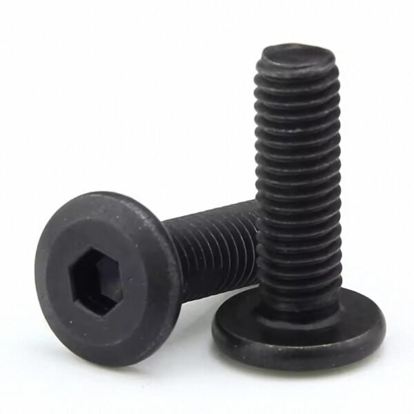 Black Hexagon Socket Head Joint Connector Bolts