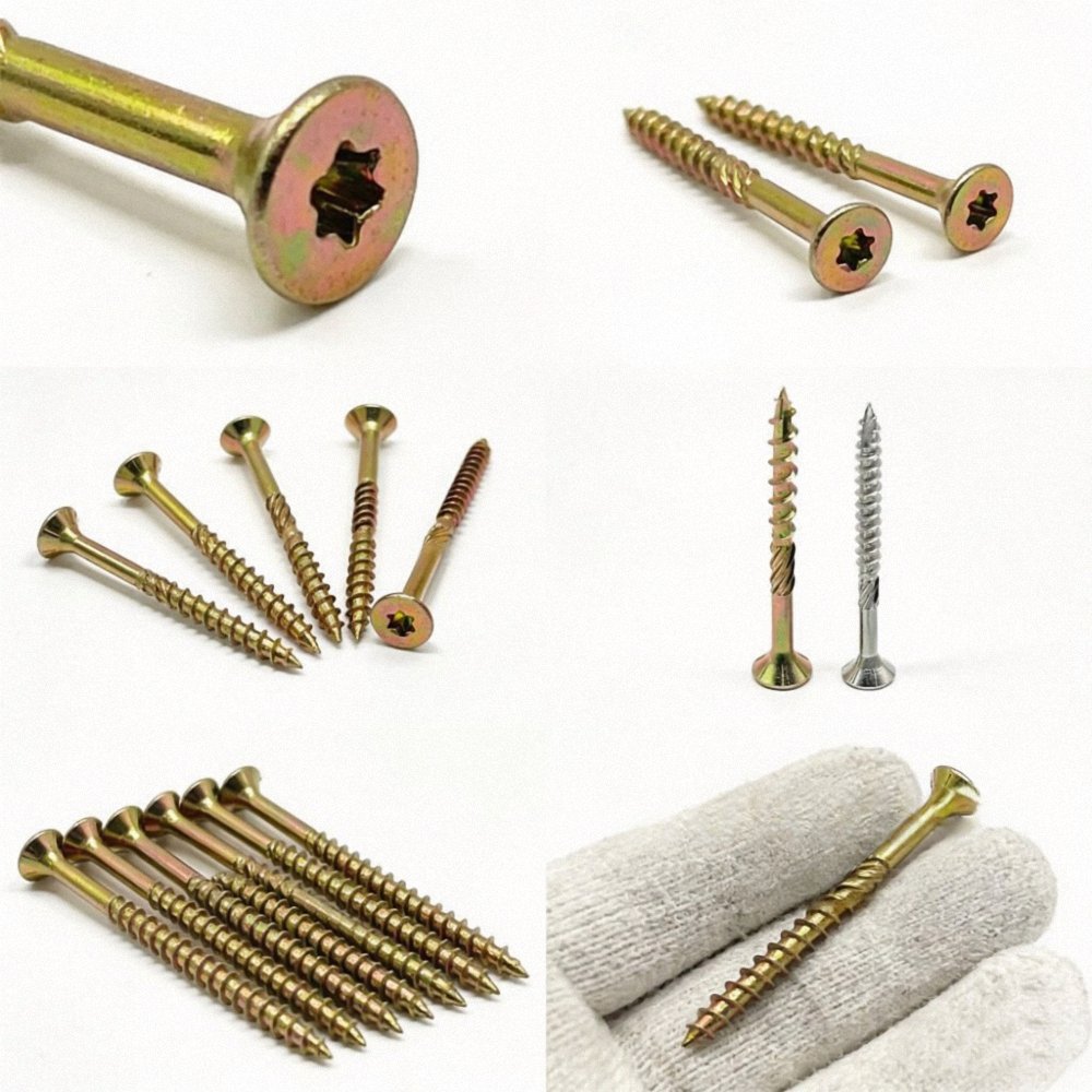 Coated Round Head Torx Wood Screws 01 Coated Round Head Torx Wood Screws