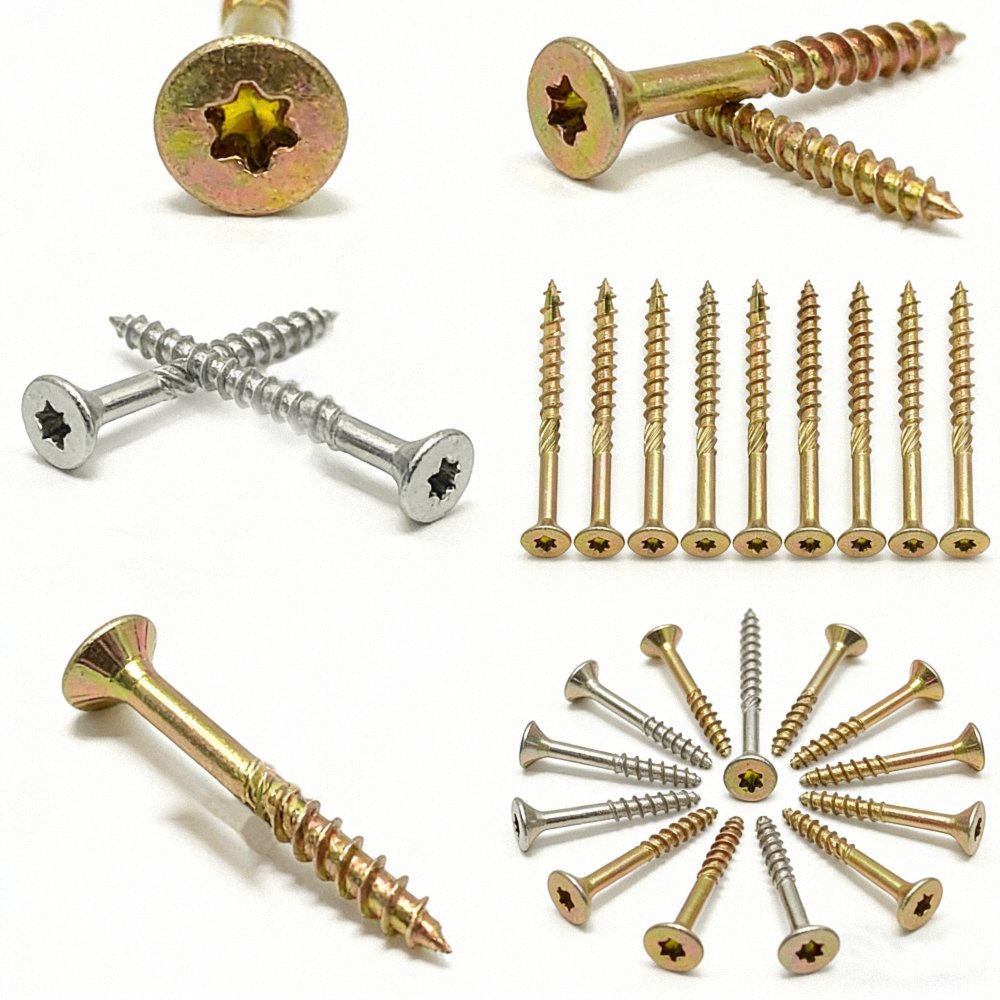 Coated Round Head Torx Wood Screws 02 Coated Round Head Torx Wood Screws