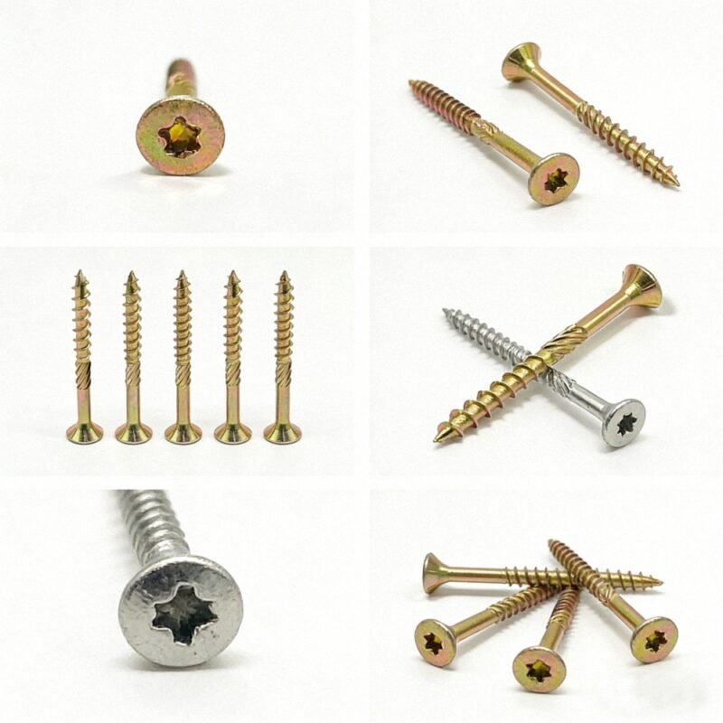 Coated Round Head Torx Wood Screws 03