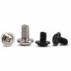 DIN967 Stainless Steel 304 Cross Pan Wafer Head Machine Thread Screw