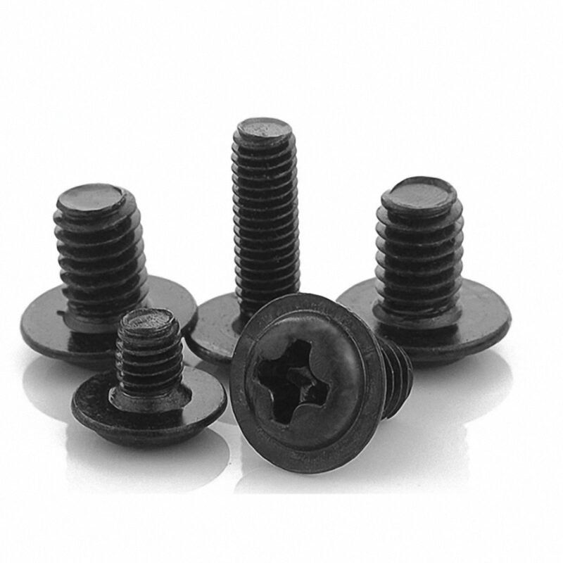 DIN967 Stainless Steel 304 Cross Pan Wafer Head Machine Thread Screw