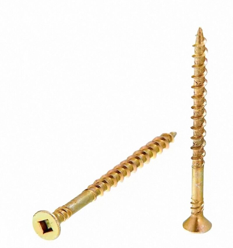 Double Thread Square Drive Hardwood Deck Screw