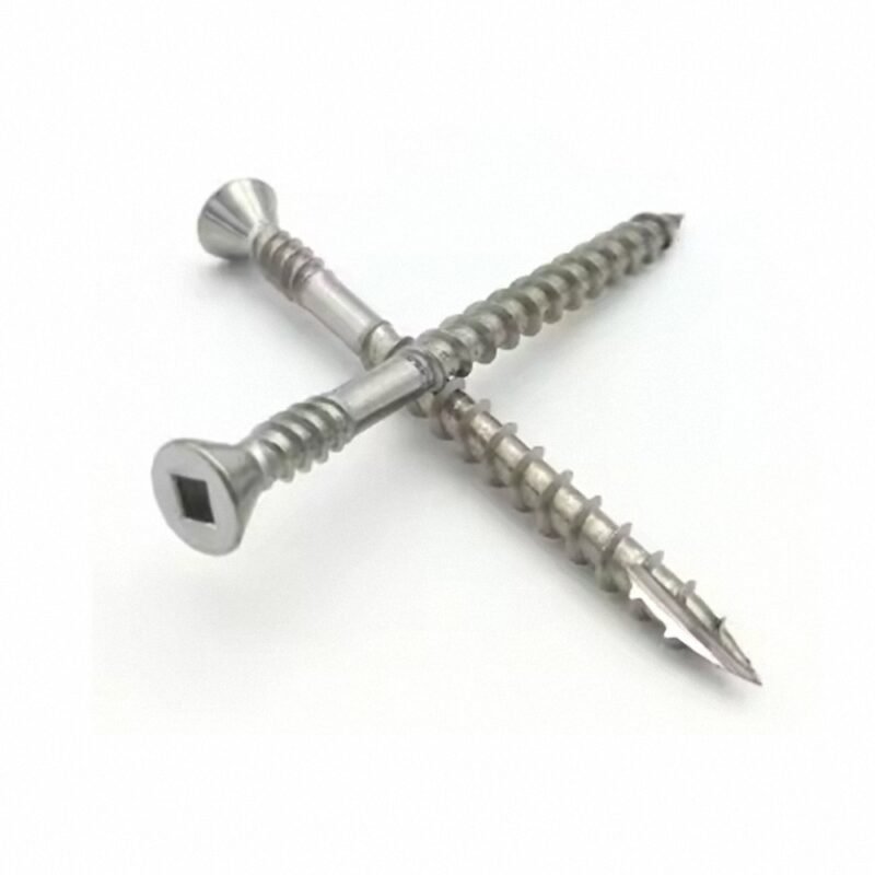 Double Thread Square Drive Hardwood Deck Screw