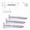 Flat Head Inverted Edge Hexagon Wood Screw