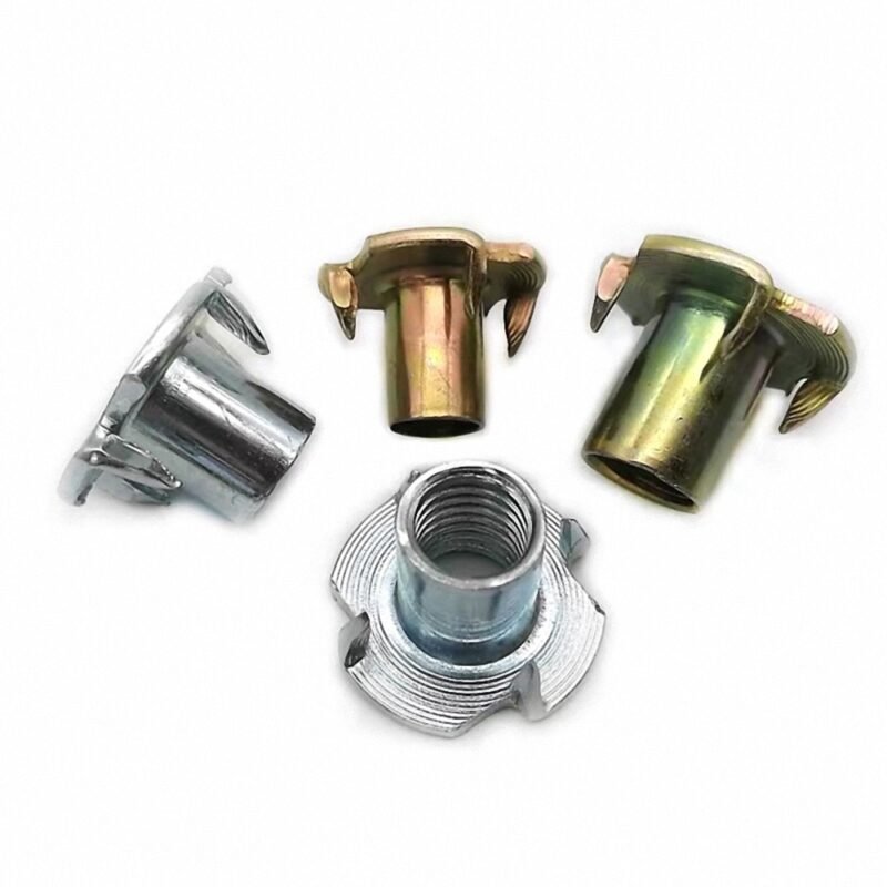 Furniture Four Claw Tee Nut 4 Prong T Nut for Wood 02 Furniture Four Claw Tee Nut 4 Prong T Nut for Wood