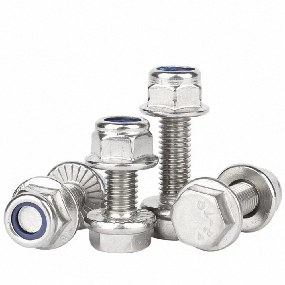 Hex Washer Head Cross recessed Serrated Flange Head Bolts