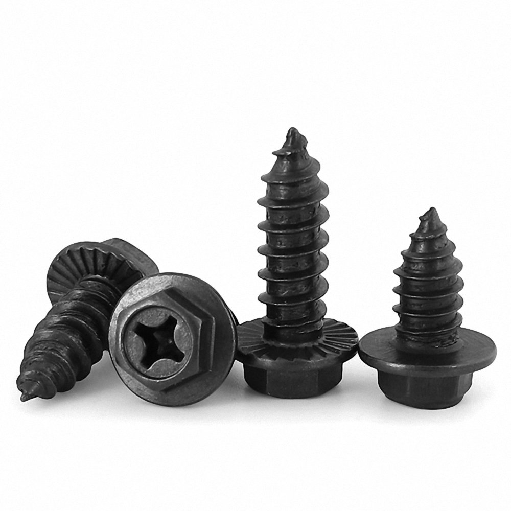 Hexagon Cross Recessed Flange Head Tapping Wood Screw