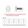 Hexagon Cross Recessed Flange Head Tapping Wood Screw