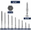 Hexagon Head Wood Screws Hex Lag Screws