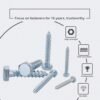 Hexagon Head Wood Screws Hex Lag Screws