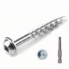 Pocket Hole Square Head Drive Self Cutting Threaded Screws