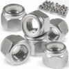 Huaduo Nut SS304 Nylon Insert Nylock Lock Nut