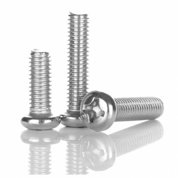Huaduo Screw SS304 Round Head Machine Screw DIN7985