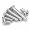 Huaduo Screw SS304 Round Head Machine Screw DIN7985