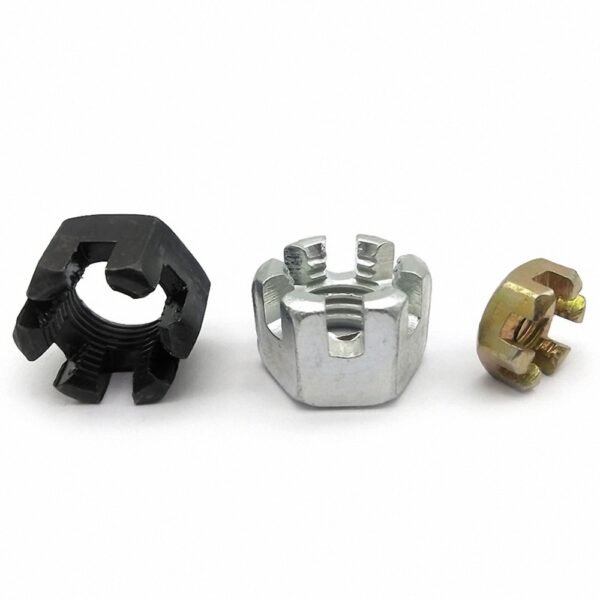 Slotted Hexagon Lock Castle Nuts