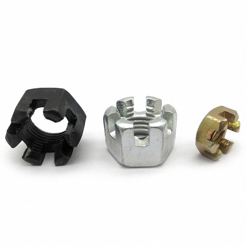 Slotted Hexagon Lock Castle Nuts