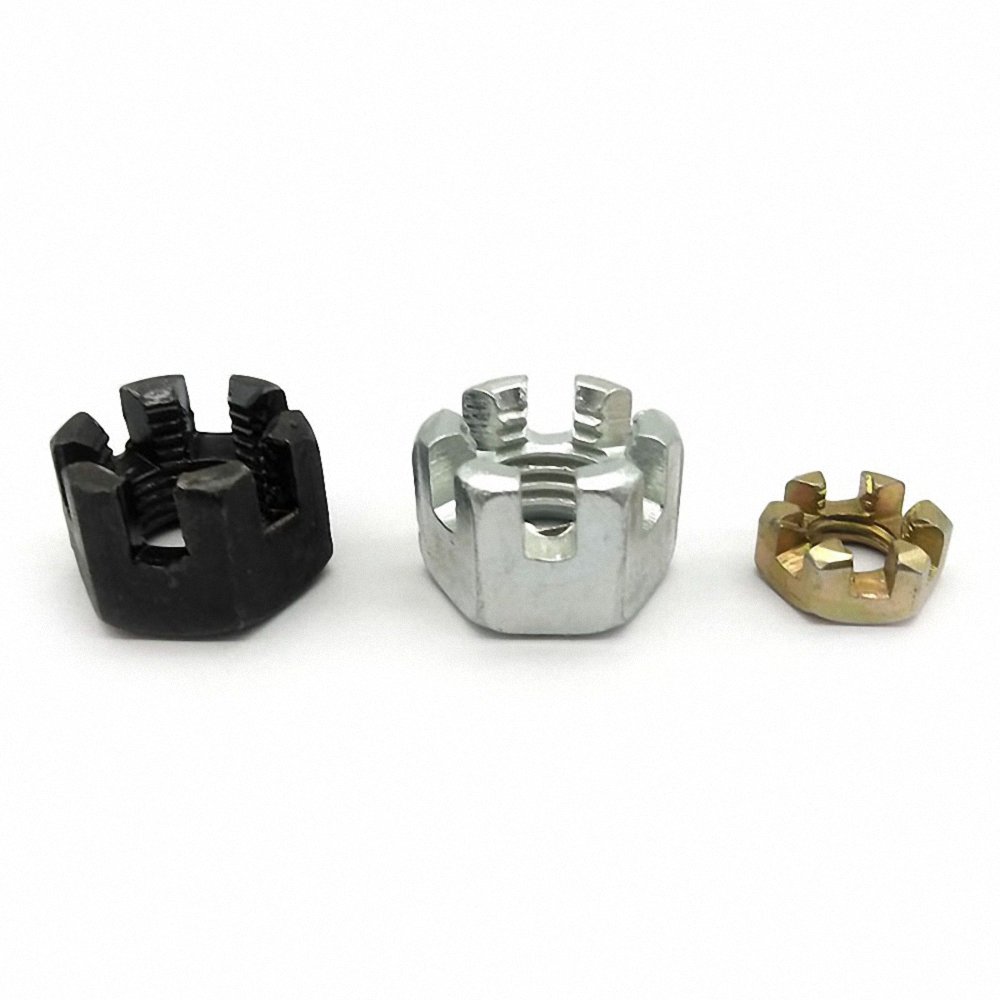 Slotted Hexagon Lock Castle Nuts