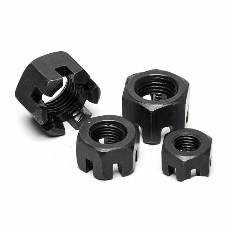 Slotted Hexagon Lock Castle Nuts