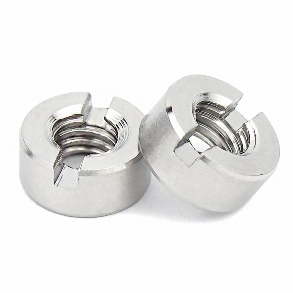 Slotted Inside tube Round Nuts