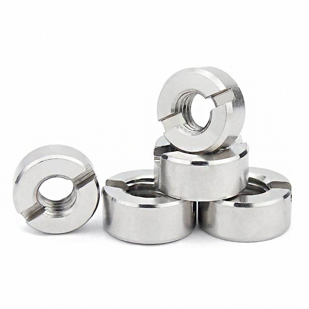 Slotted Inside tube Round Nuts
