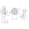 Stainless Steel Spot Hex Weld Nuts