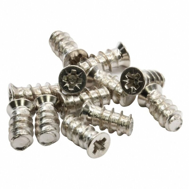Stainless Steel Phillip Cross Recessed Countersunk Flat Head Euro Screw