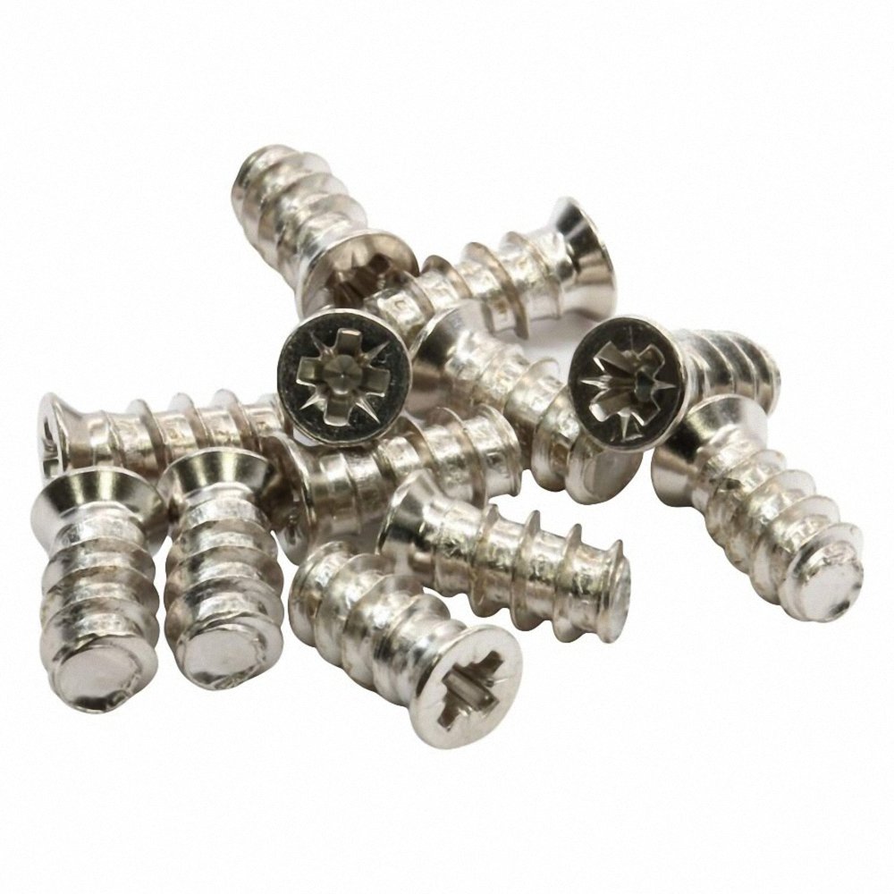 Stainless Steel Phillip Cross Recessed Countersunk Flat Head Euro Screw