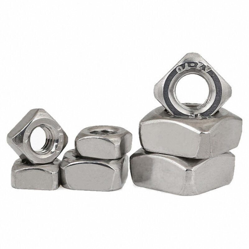 Stainless Steel Square Thin Nut for Bolt