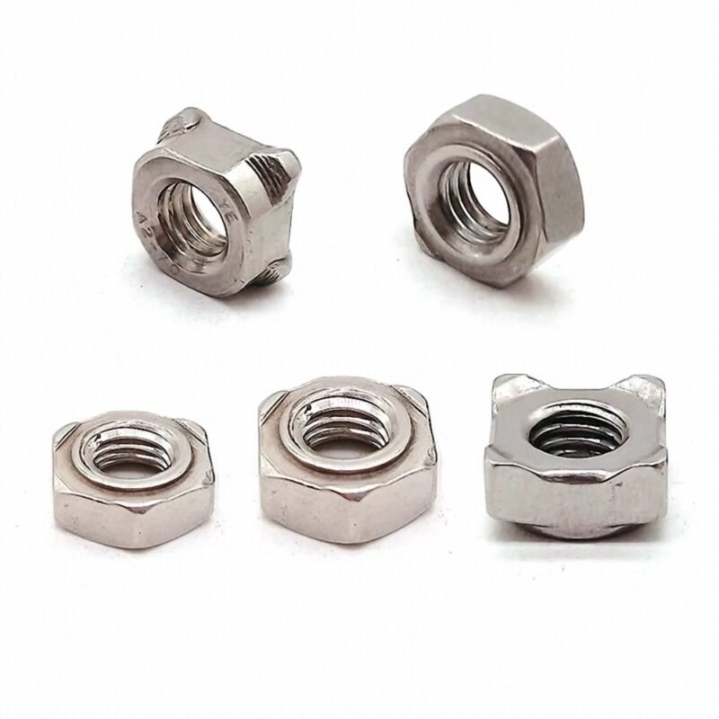 Stainless Steel Thread Square Weld Nuts