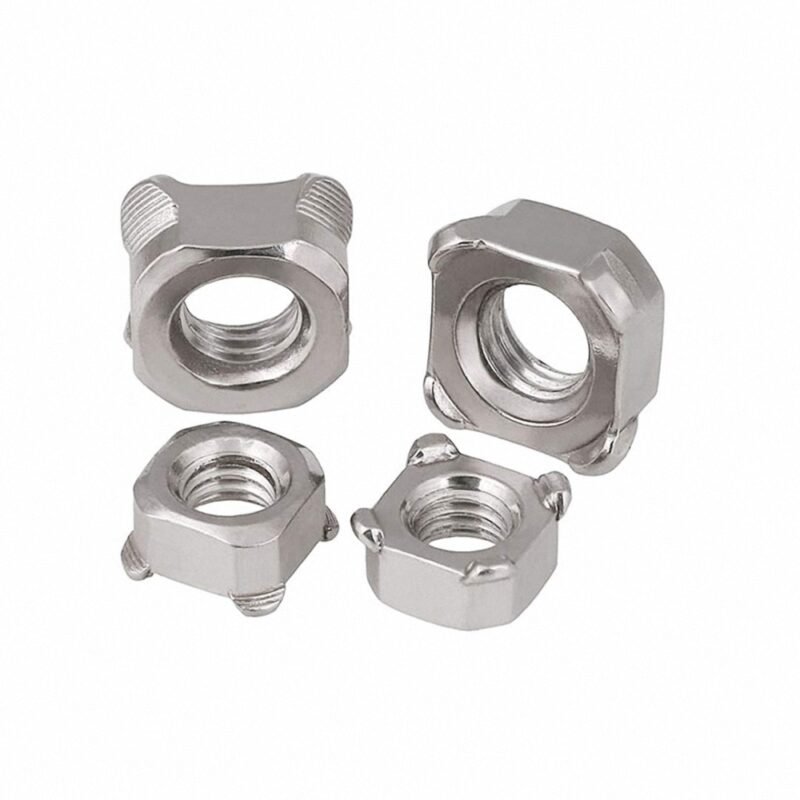 Stainless Steel Thread Square Weld Nuts